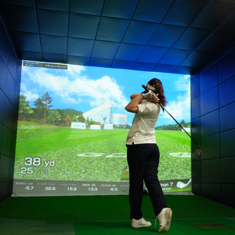 ゴルフでリフレッシュ